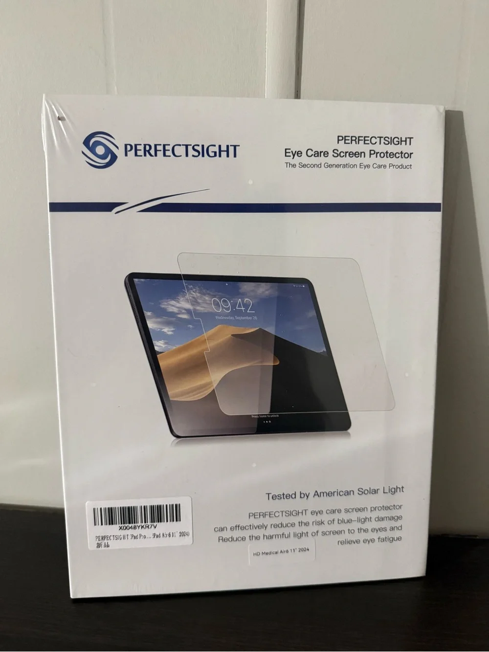 Eye Care Screen Protector for Tablets - Clear for ipad pro and ipad air